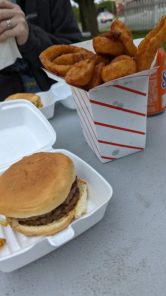 Burger and Fries