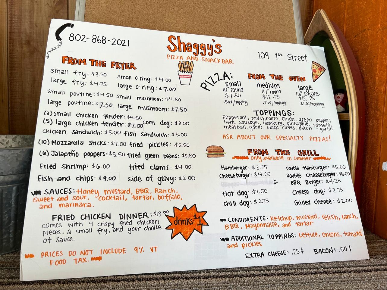 Shaggy's Snack Bar